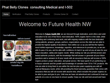Tablet Screenshot of futurehealthnw.com